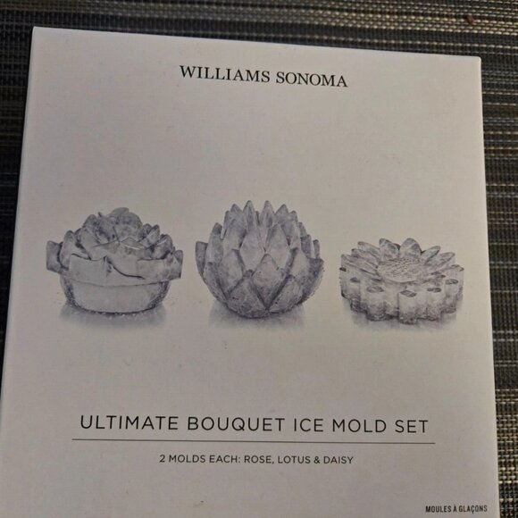 Williams Sonoma Bouquet ice mold set NIB $45 - Picture 1 of 2